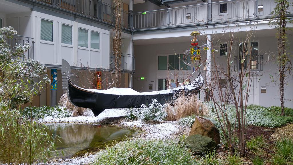 Apartmenthaus Elster Lofts Leipzig Luaran gambar